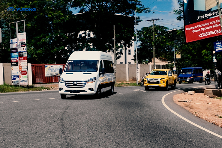 Yutong Van Proves Its Mettle on Ghanas Road: Reliability, Fuel-Efficiency Shine and Comfort !