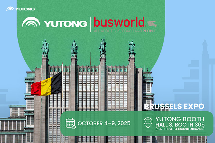  Yutong to Debut New Products and Technologies at Busworld Europe 2025
