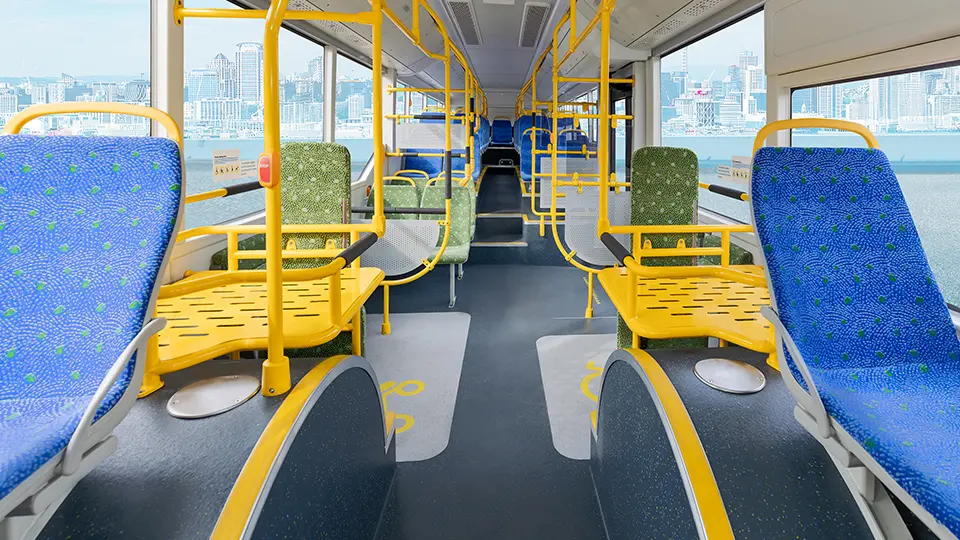 Wide Passenger Seats